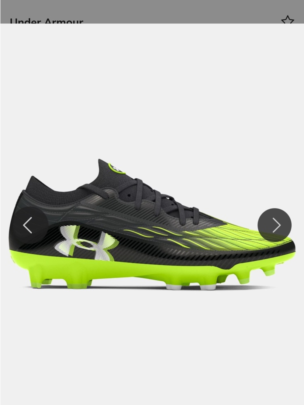 Under Armour Magnetico Elite 4 FG Soccer Cleats